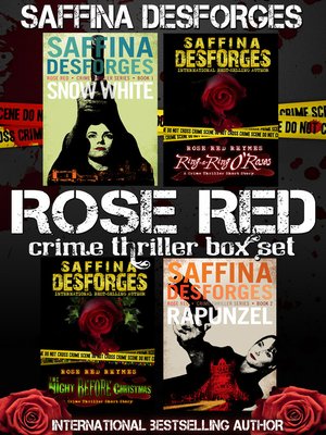 cover image of Saffina Desforges' ROSE RED crime thriller box set